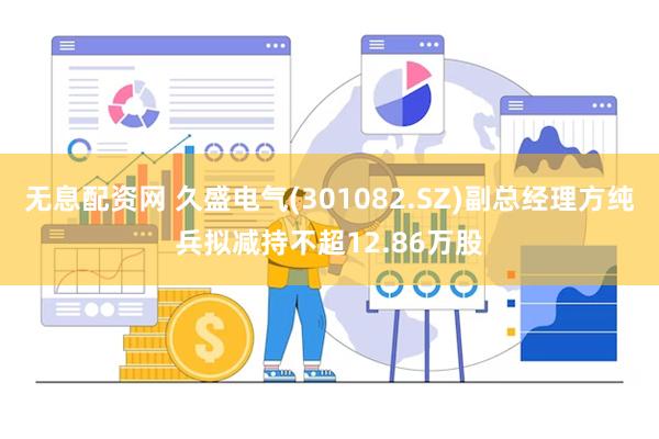 无息配资网 久盛电气(301082.SZ)副总经理方纯兵拟减持不超12.86万股